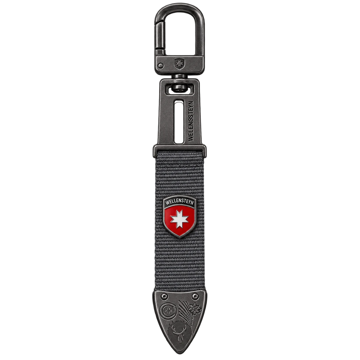 Kulcstartó, Anthracite, Red, White