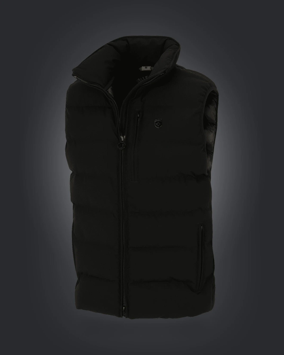 Blackbird Men Short Vest,565, Schwarz