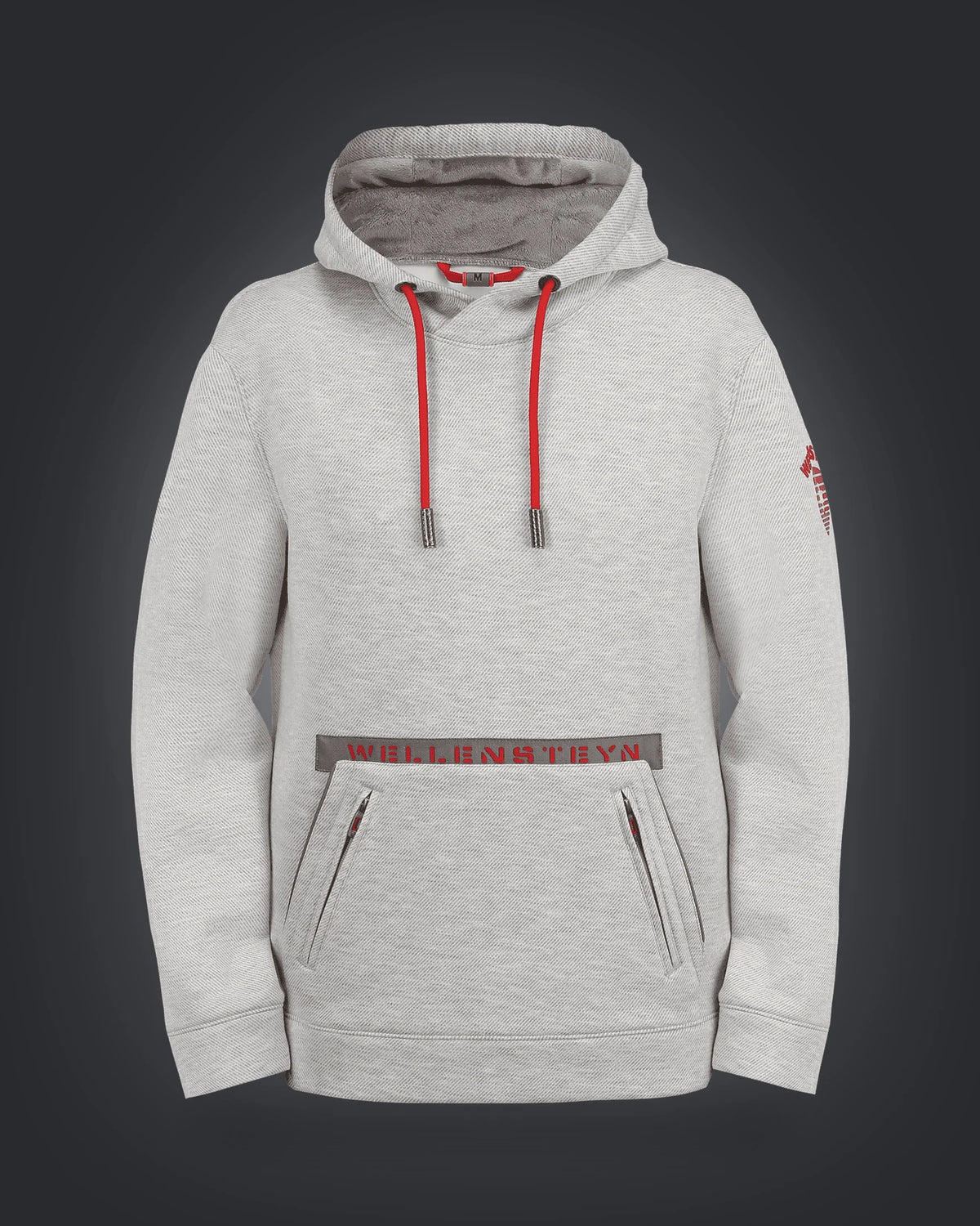 Carabella Men,1000,Lightsilvermelange/Red