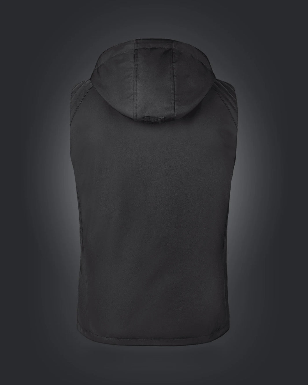 Dragon Men Vest Hood, 66, Schwarz
