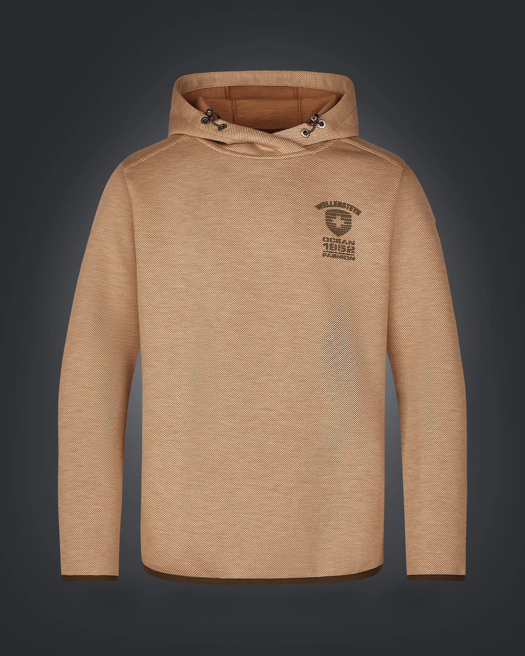 DynaCross Men Hood, 1000,Macchiatomelange