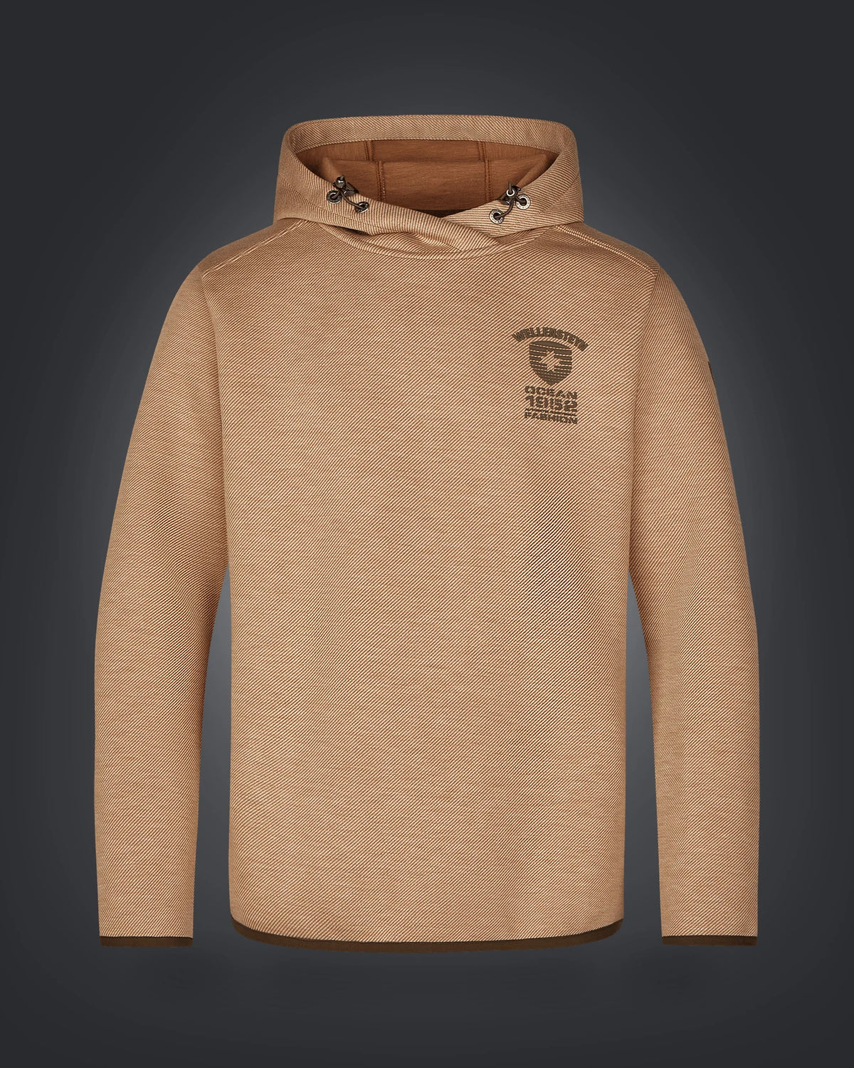 DynaCross Men Hood, 1000,Macchiatomelange
