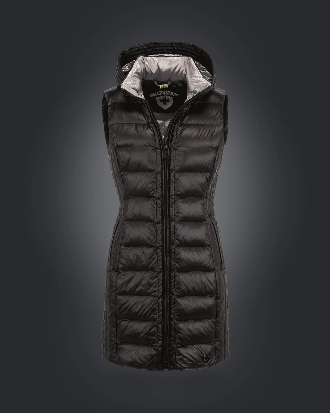 Highclass Vest Long,1001,Schwarz