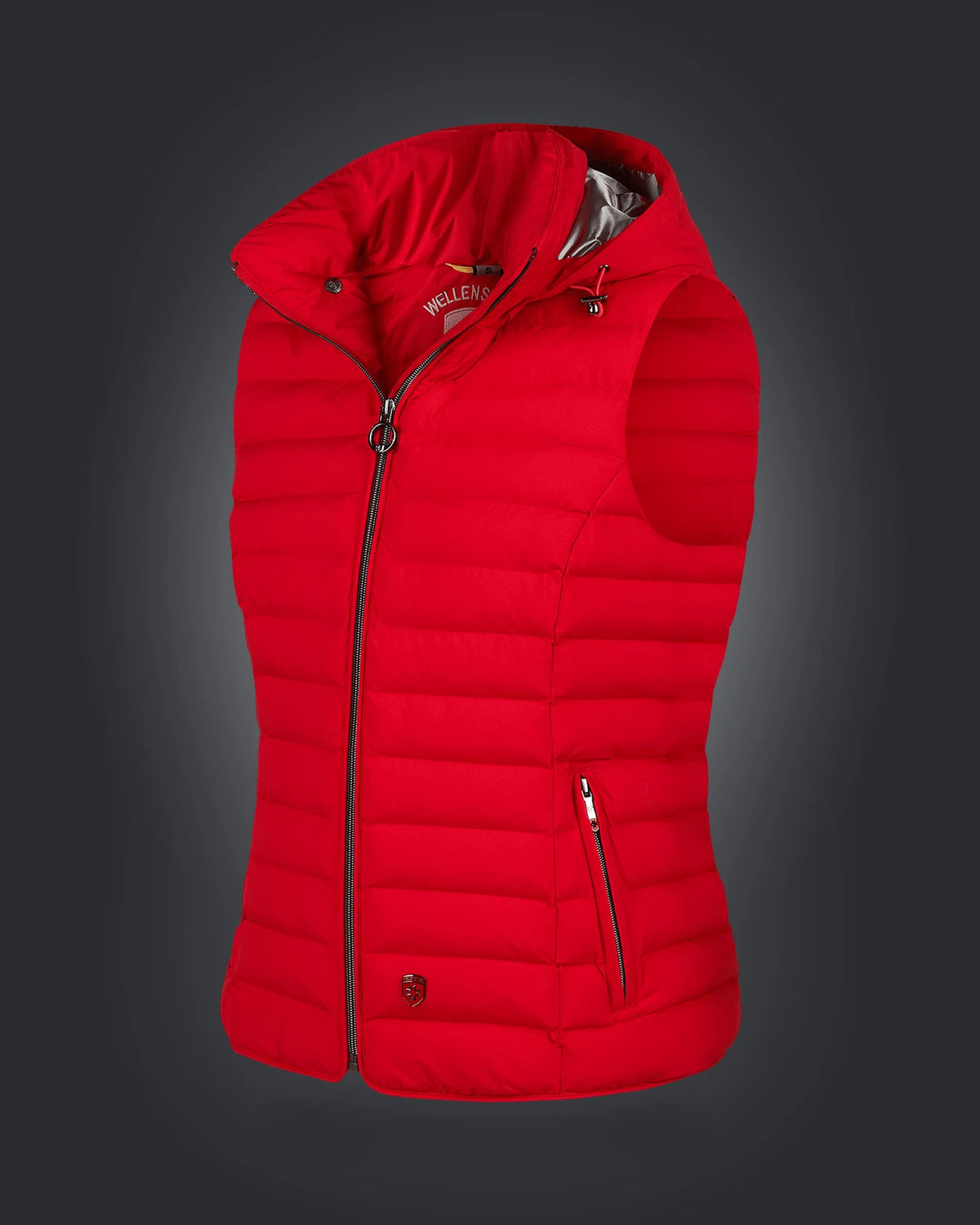 Italy Vest Hood,719,Red