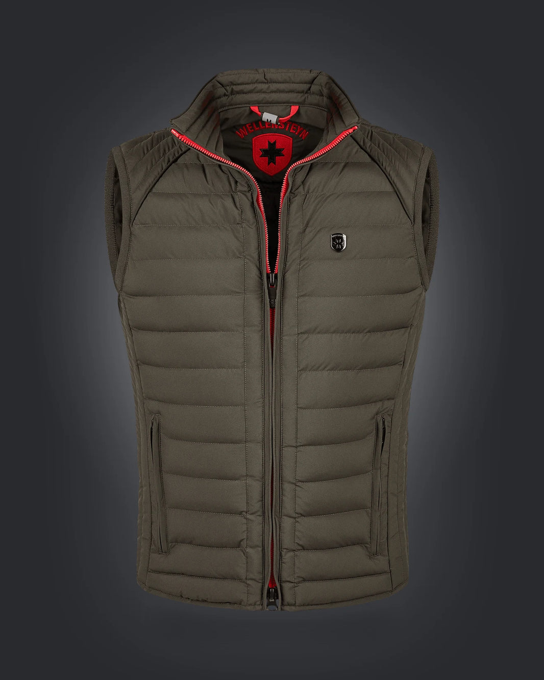 MOL Men Vest,719, Blackarmy/Red