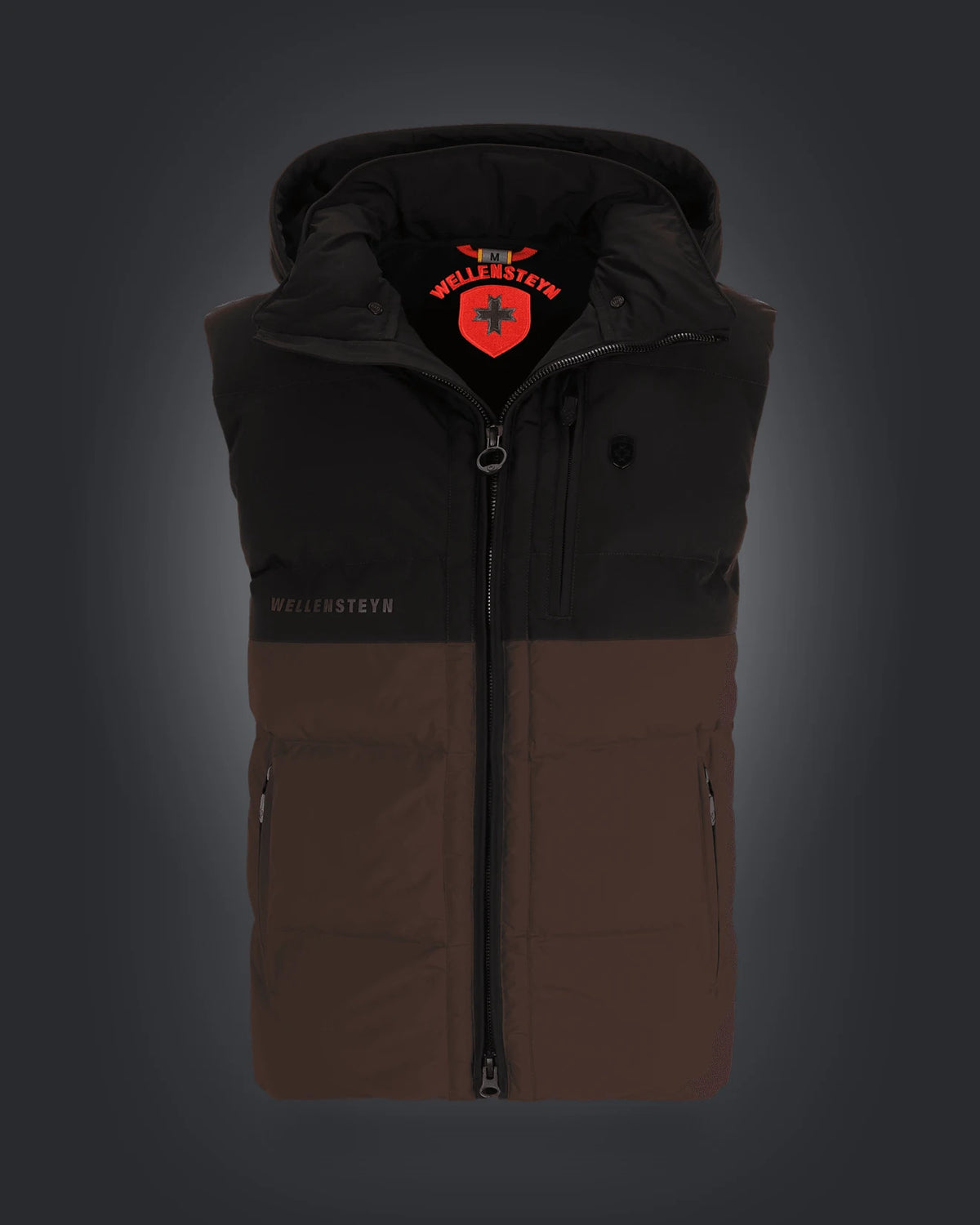 Royal Flash Vest Men,2004, Truffles/Black