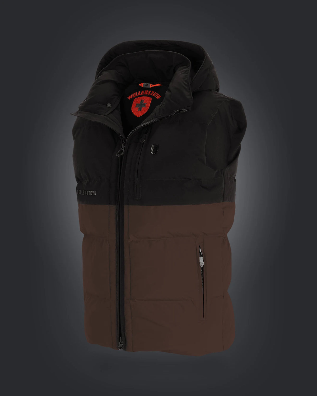 Royal Flash Vest Men,2004, Truffles/Black