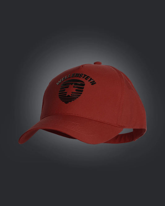 Stripe Cap,719, Red/Black