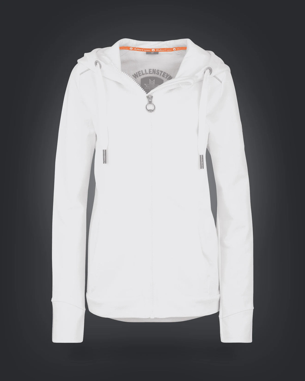 Yacht Hoodie Lady,861,White