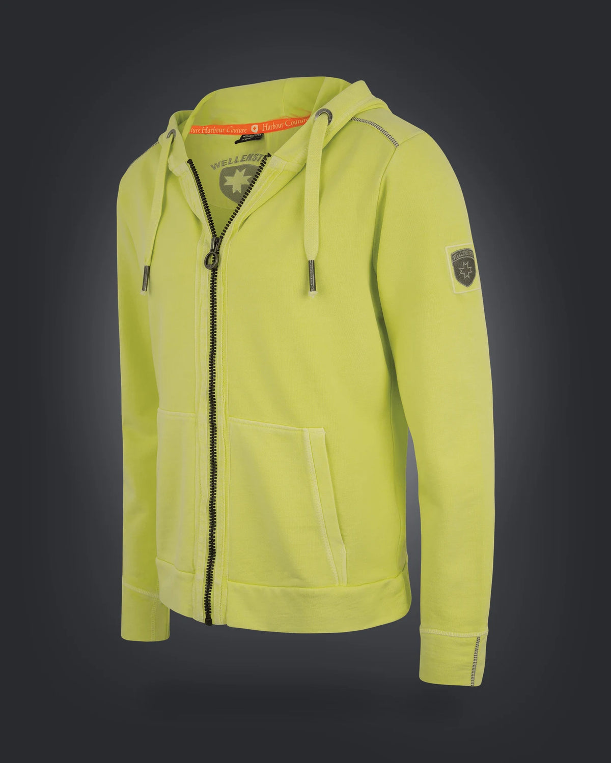 Yacht Hoodie Men,861, Sunnylime