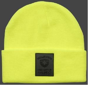BEN BadgeLong Hat, Classicstrick, Neonyellow