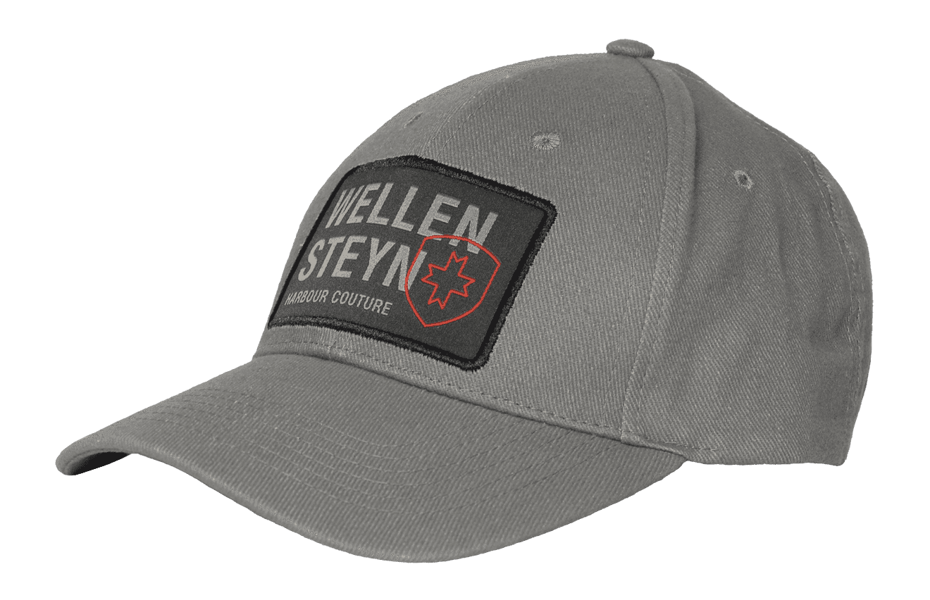 Baseball-Cap 04, Baumwolle, Grey/Darkgrey/Red