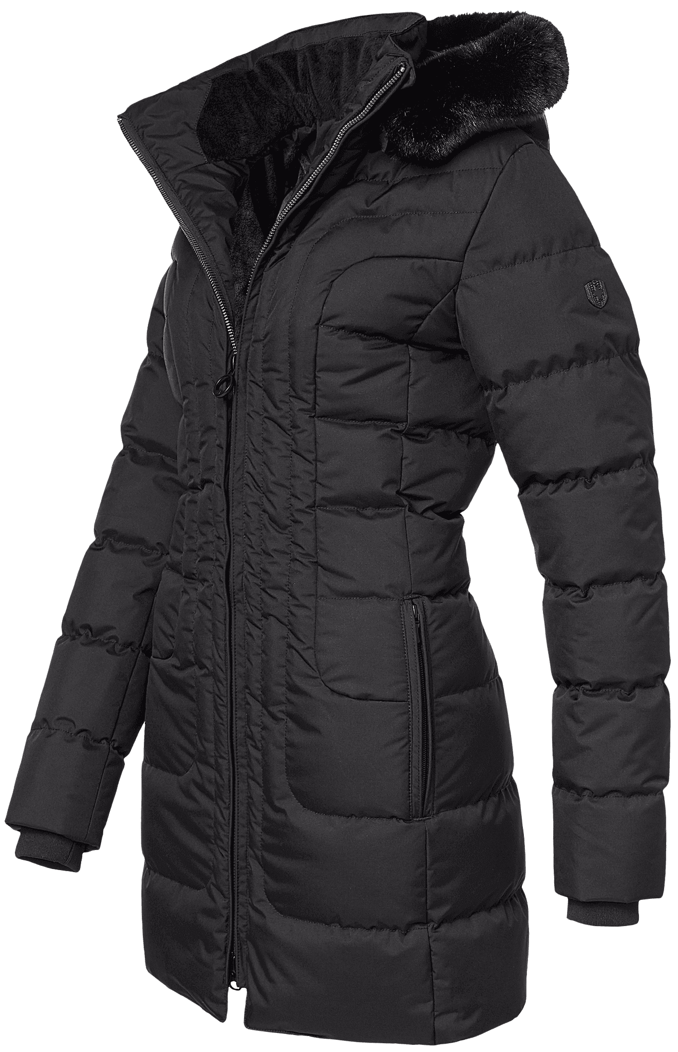 Belvitesse Long, PolyAirLite, Black