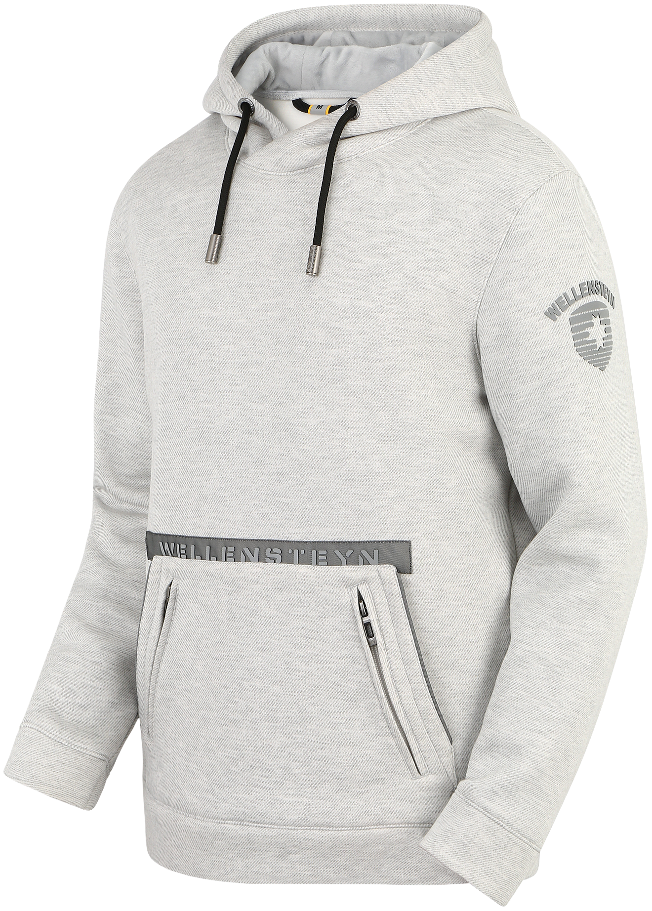 Carabella Men,1000, Lightgreymelange/Black