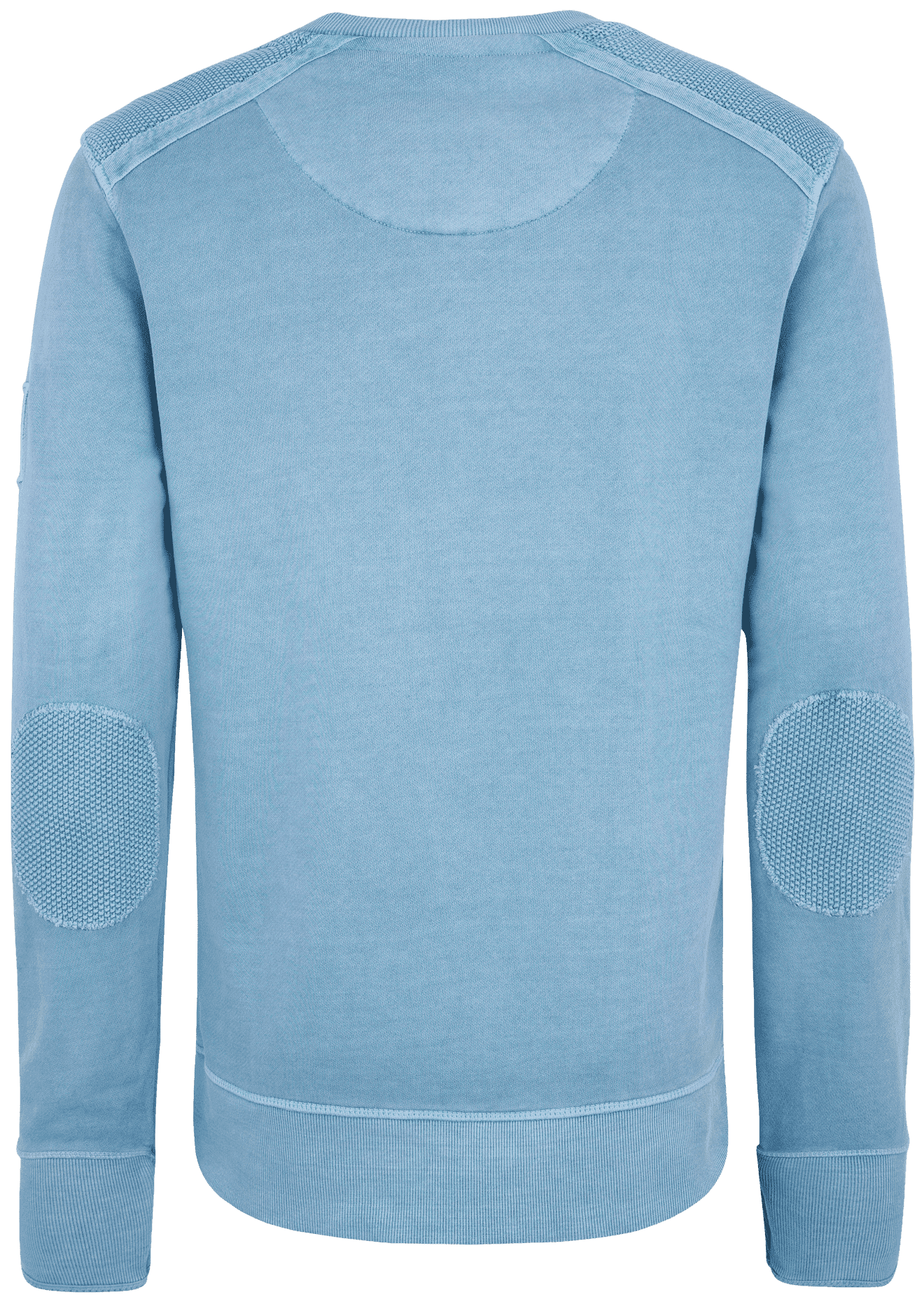 Dockpullover, French Terry 400, Ligtblue