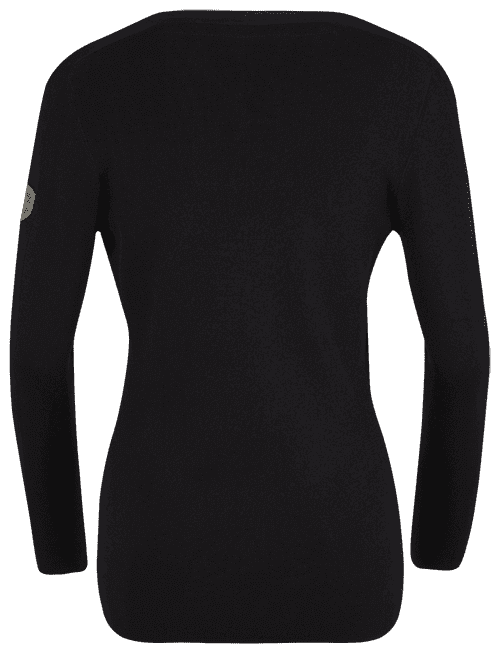 Damen Pullover 014, 935, Schwarz