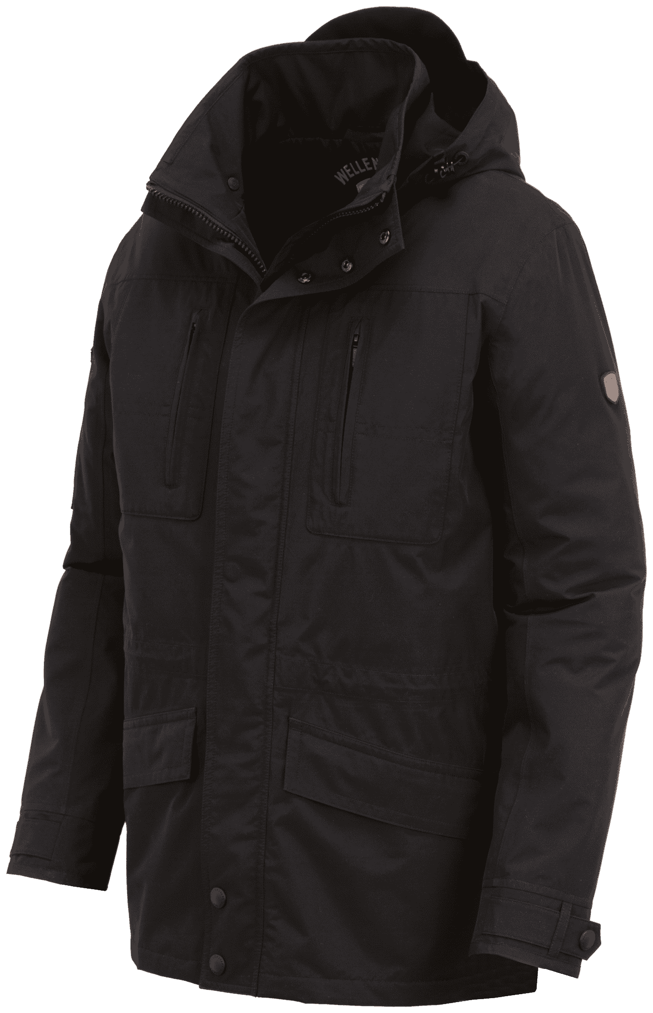 Golfjacke, PolyAirLite, Black