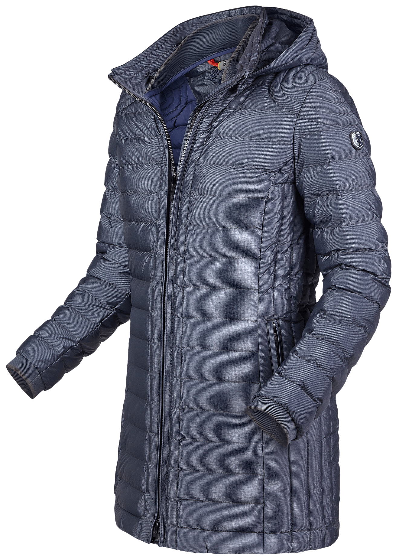 Helium Medium with Hood, 657, Navy