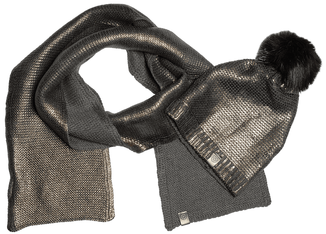 Metallic Duo Set, 559, Titaniummetallic