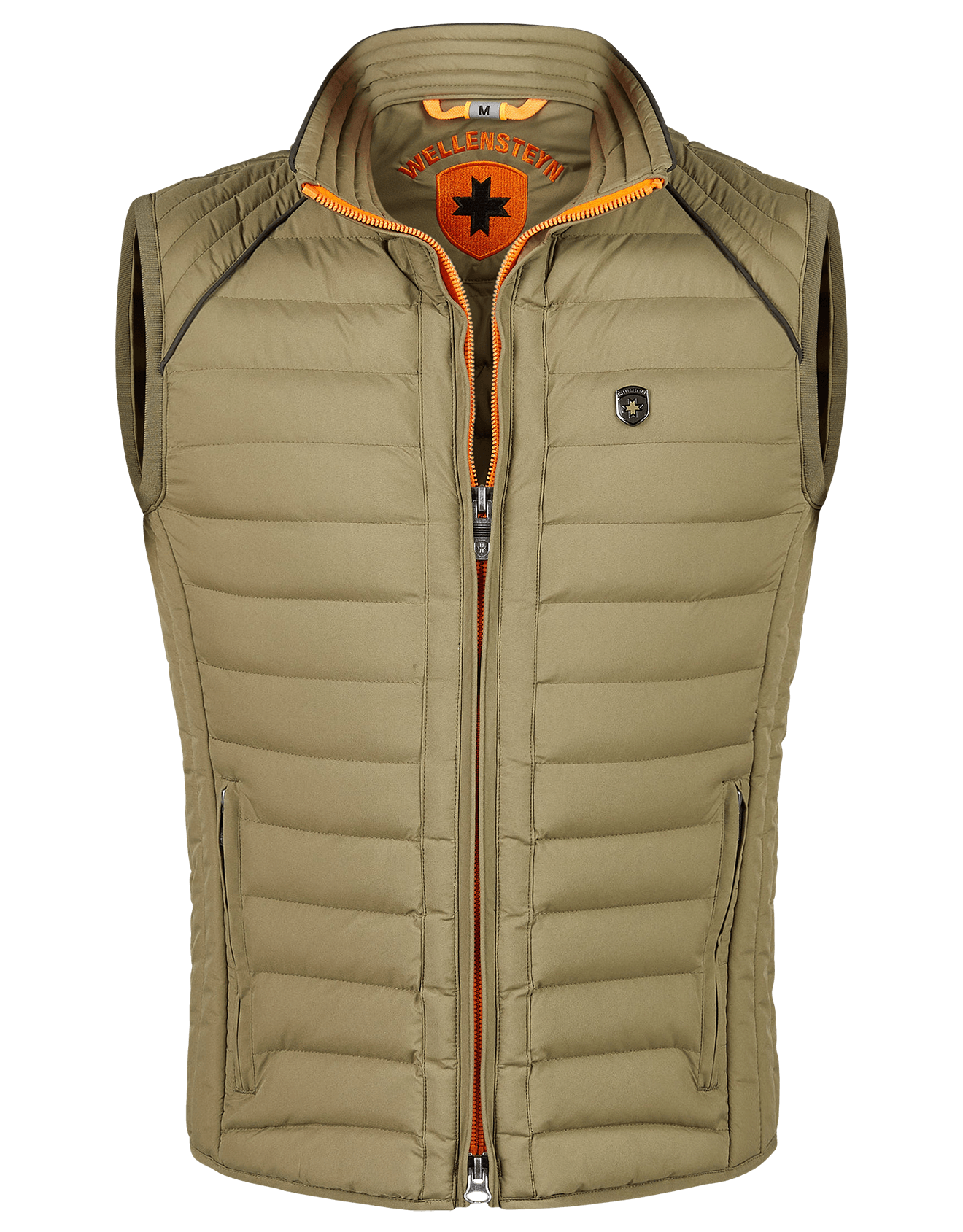 MOL Men Vest, MoSoDuHiTec, Lightarmy/Orange