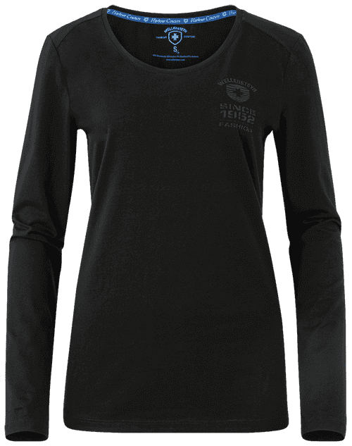 T-Shirt Lady OTLLU, LuNitCtec, Black