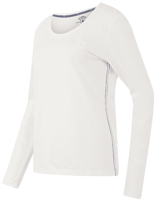 T-Shirt Lady OTLLU, LuNitCtec, White