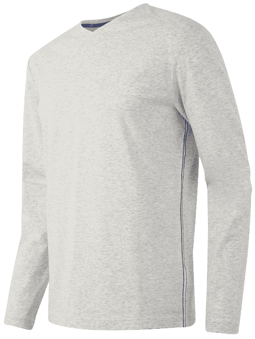 T-Shirt Men OTMLV, 972, Lightgreymelange