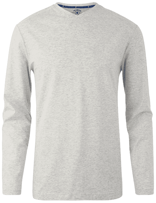 T-Shirt Men OTMLV, 972, Lightgreymelange