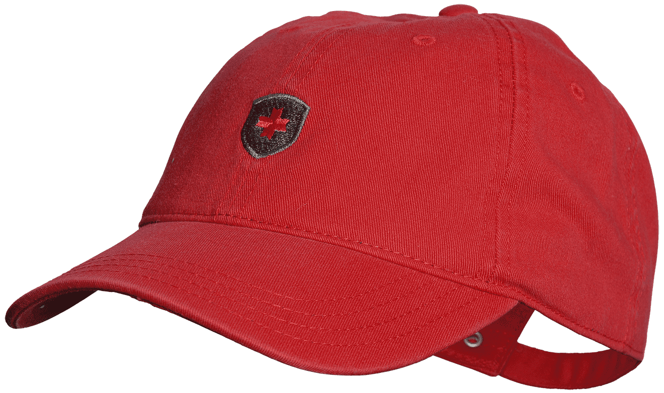 Promotion Baseballcap, Baumwolle, Redmelange