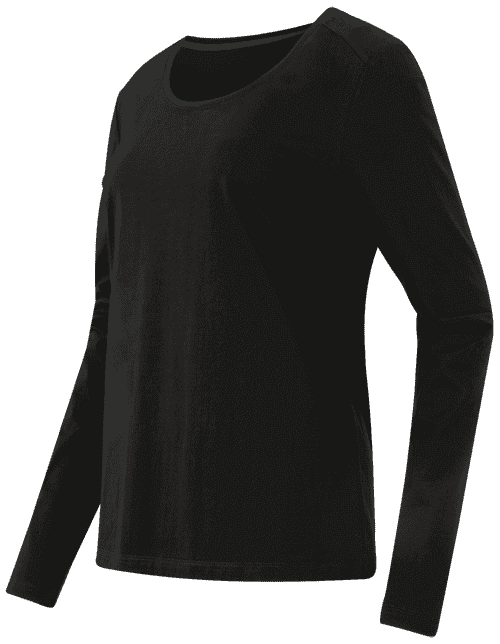 T-Shirt Lady PTLLU, LuNitATec, Black