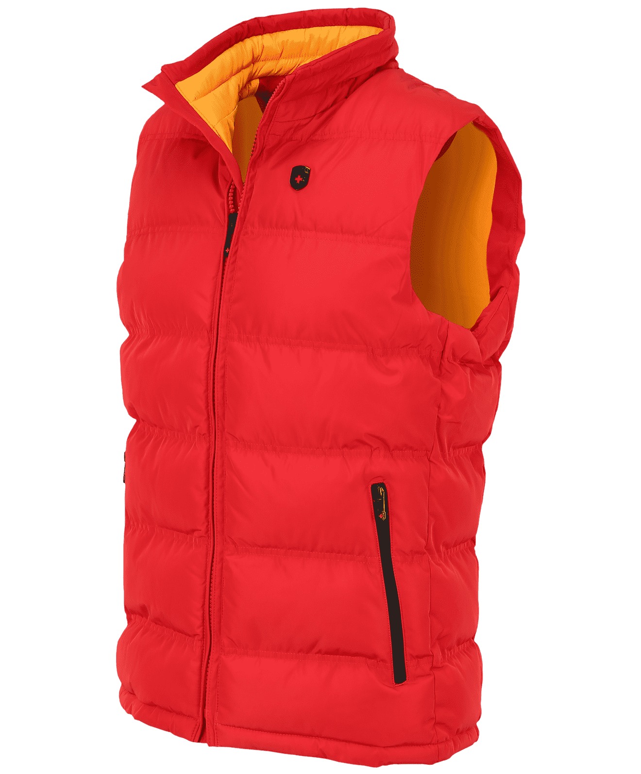Snowdome Vest Men, PrincessAirTec, Rot