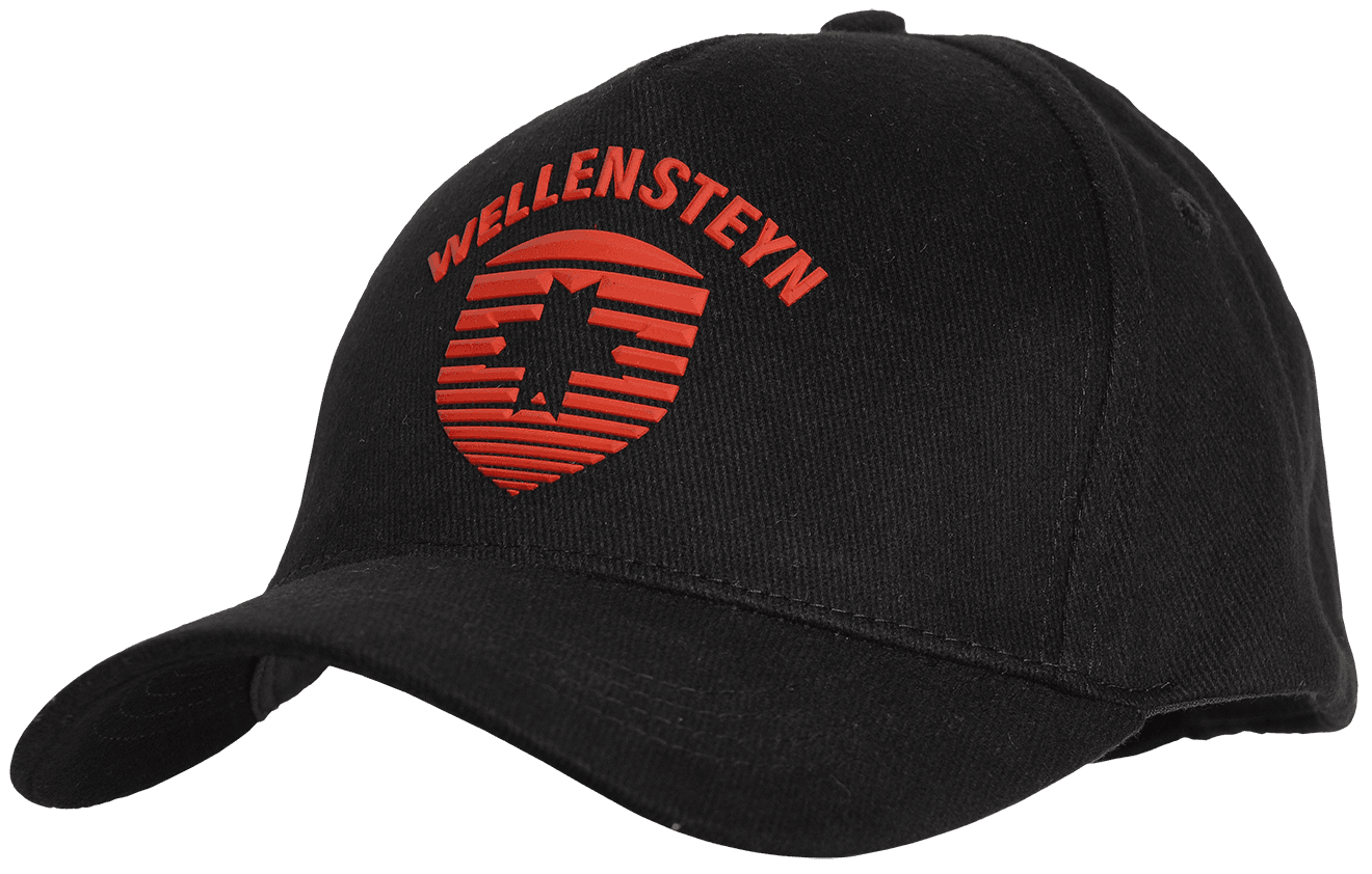 Stripe Cap,198,Black/Red