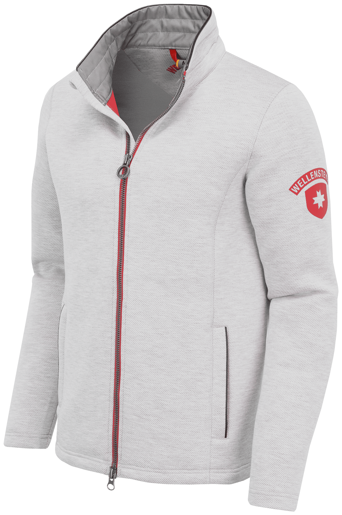 Tampa Men,996, Lightgreymelange/Red