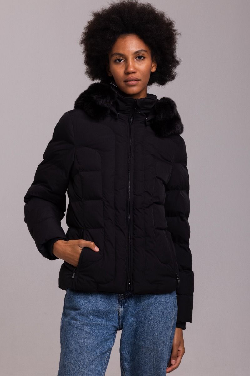 Belvitesse Short, PolyAirLite, Black