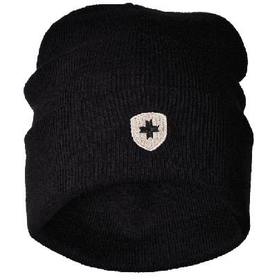 Hafenmütze, Classicstrick, Black/Champagner