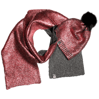 Metallic Duo Set, 559, Redmetallic