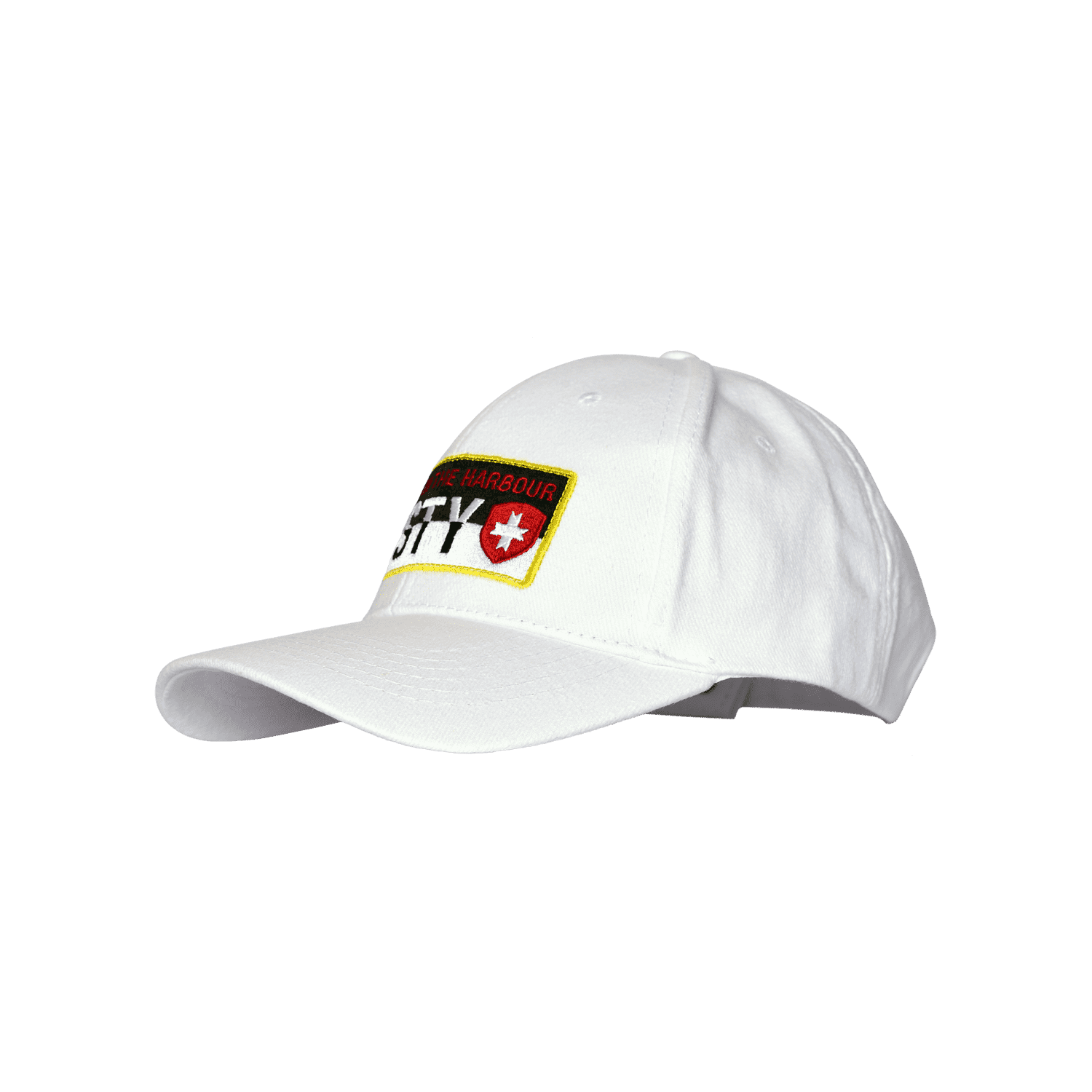 Baseball-Cap 02, Baumwolle, White/Darknavy/White/Red