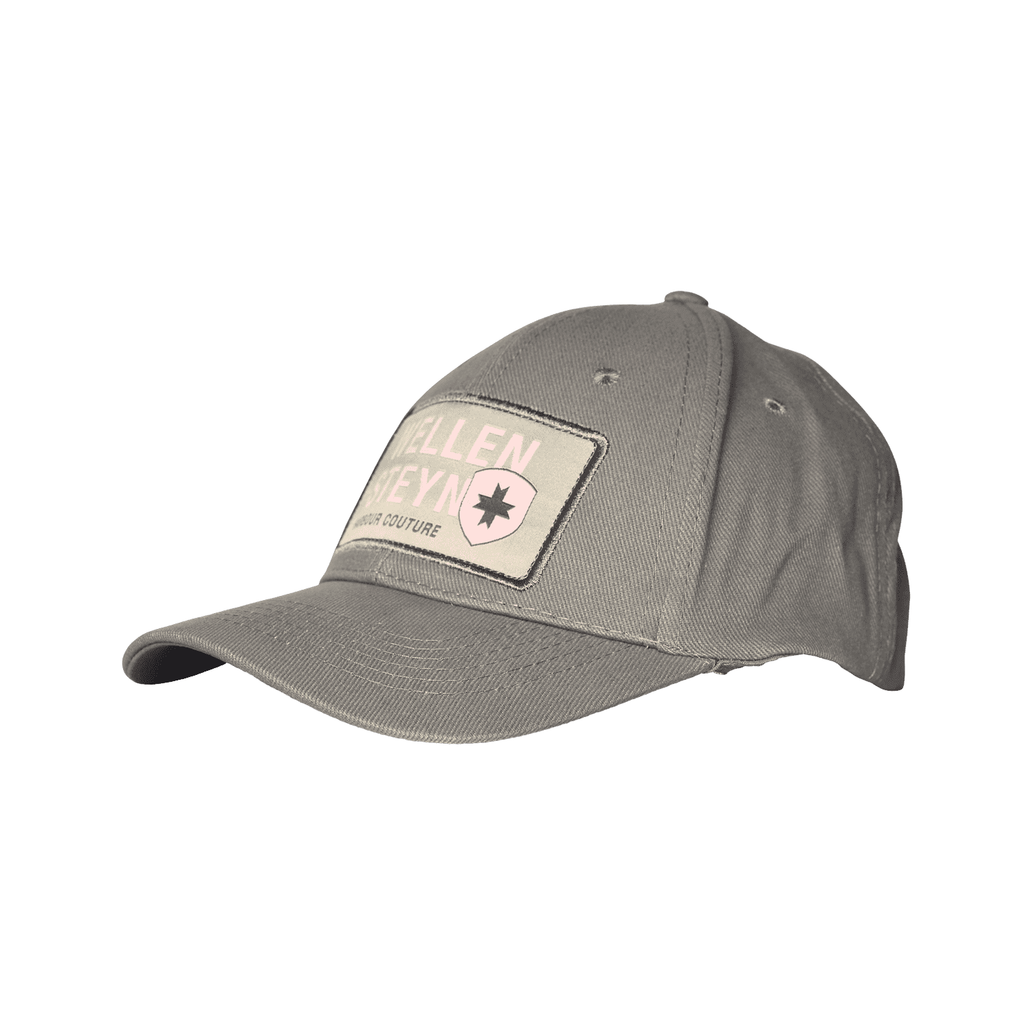 Baseball-Cap 06, Baumwolle, Grey/Grey/Pink