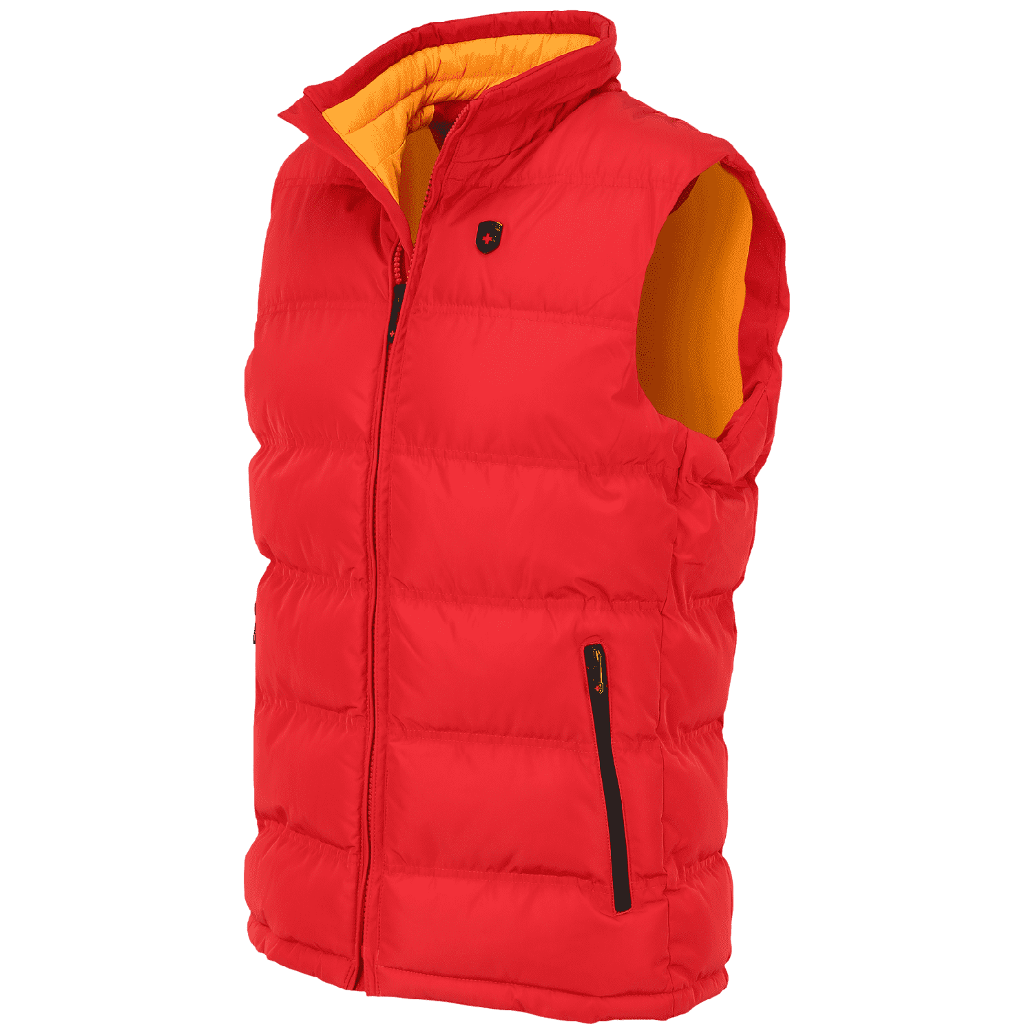 Snowdome Vest Men, PrincessAirTec, Rot