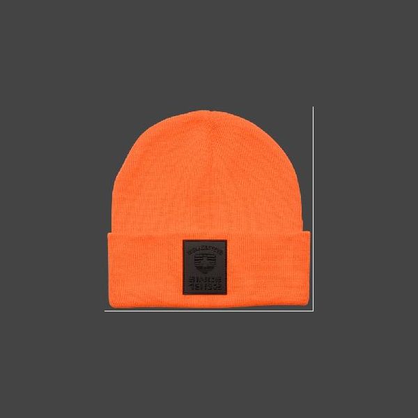 BEN BadgeLong Hat, Classicstrick, Neonorange