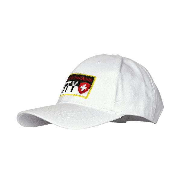 Baseball-Cap 02, Baumwolle, White/Darknavy/White/Red