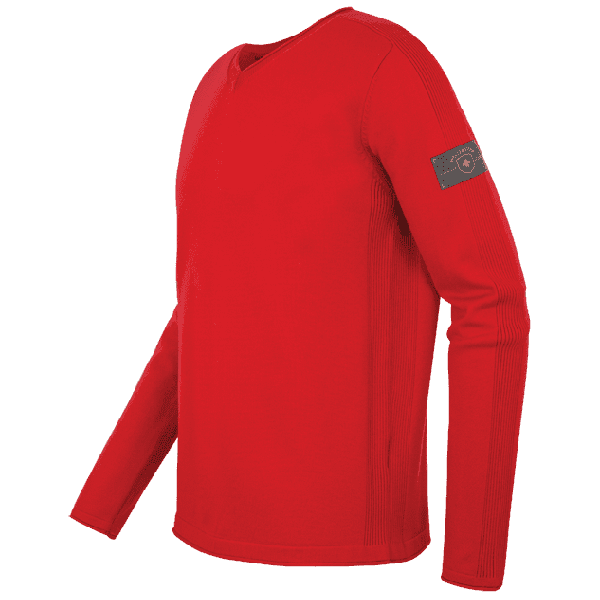 Herren Pullover 019, 945,Firered