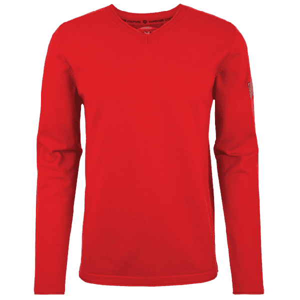 Herren Pullover 019, 945,Firered