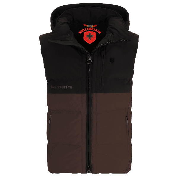 Royal Flash Vest Men,2004, Truffles/Black