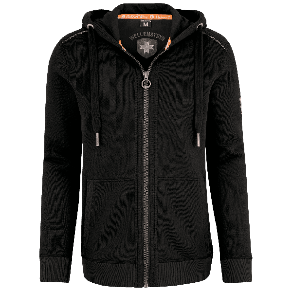 Yacht Hoodie Men,864,Schwarz