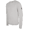 Beachpullover Men, French Terry 400, White