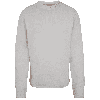 Beachpullover Men, French Terry 400, White