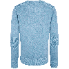 Dockpullover, French Terry 400, Ligtblue