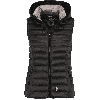 Italy Vest Hood,1001,Schwarz